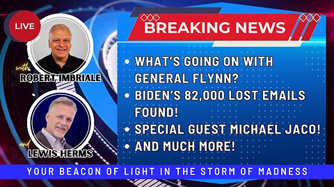 WHAT'S GOING ON WITH GENERAL FLYNN? | BIDEN'S 82,000 LOST EMAILS FOUND! | SPECIAL GUEST MICHAEL JACO