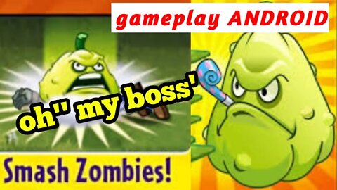 pernah lihat squash marah?? Ini akibatnya!! plants vs zombies 2