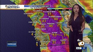 10News Pinpoint Weather with Meteorologist Angelica Campos