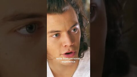 Harry Styles We Write from PERSONAL EXPERIENCES🥺 #harrystyles #onedirection #shorts