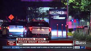 Police officer involved in shooting at University Medical Center