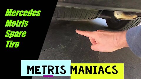 Mercedes Metris Spare Tire