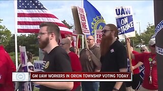 GM UAW workers in Orion Township voting today