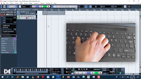 Cubase 5 Tutorial --- How to make 'Chikchika' Style Music (Tempo 100) --- [Amharic_አማርኛ]