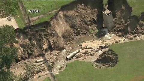 Massive sinkhole opens near Apopka