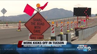 New construction on roads across the city of Tucson could also increase safety