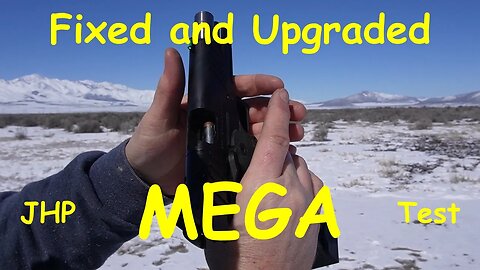 Oh Crap Gun - Springfield Prodigy JHP Mega Test- After Fix and Upgrades