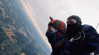 First Time Skydiving.