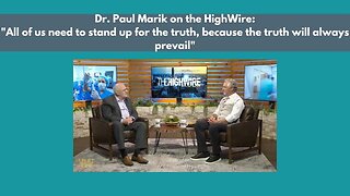 Dr. Paul Marik on the HighWire: Dr Marik discusses his Vitamin C Sepsis treatment