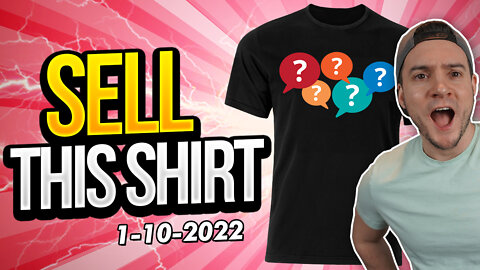 SELL THIS T-SHIRT NICHE BEFORE IT'S TOO LATE!