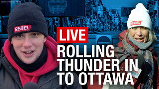 LIVE: Rolling Thunder rally arrives in Ottawa