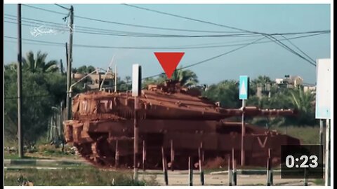 🇮🇱🇵🇸 The defeat of the Israeli tank Merkava Mk. IV with Al-Yasin tandem ammunition from an RPG-7