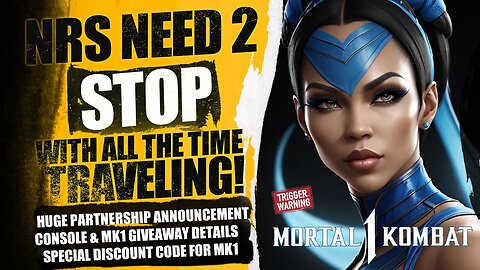 Mortal Kombat 1 Exclusive : NRS Needs To Stop Time Traveling Immediately Its Lazy Story Telling!