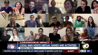 San Diegans connecting through virtual games and activities