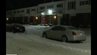 Contractors continue work to plow Detroit neighborhood streets after major snowstorm