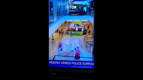 Footage of Islamic Terrorist running arounall try to stab random people