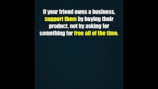 If your friend owns a business [GMG Originals]