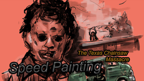 ⛓🪚 Texas ChainSaw Massacre - SpeedPainting 🖌