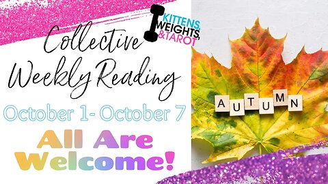 💀LIVE: Weekly Collective Reading | October 1- October 7