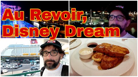 Disney Dream | Day 4 | Breakfast | Debarkation