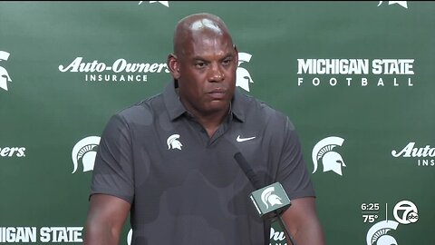 Mel Tucker remains noncommittal on starting QB for Michigan State's opener