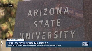 ASU shortens spring 2021 semester, cancels spring break amid rise in COVID-19 cases in Arizona