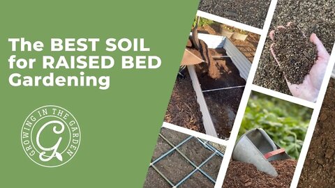 The BEST SOIL for Raised Bed Gardens