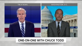 1-on-1 with Chuck Todd: Tim Michels supports abortion ban