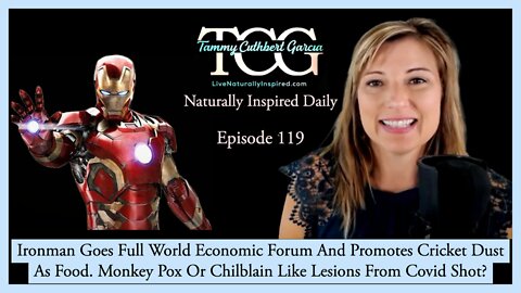 Ironman Goes Full World Economic Forum And Promotes Cricket Dust As Food. Monkey Pox From Shot?