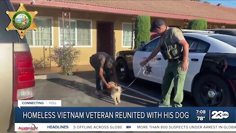Vietnam veteran gets reunited with beloved dog