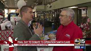 The final day to donate to Operation Santa Claus