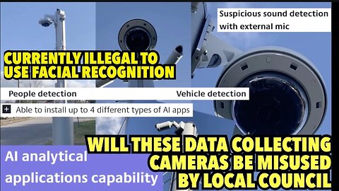 i-PRO CCTV SMART CAMERAS | AI Functional FACE & VEHICLE Tracking, Data Collecting by Local Council