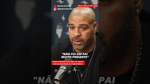 ADRIANO IMPERADOR (DIDICO) FALA COMO FOI SER PAI #shorts #adrianoimperador #didico #pai #paternidade