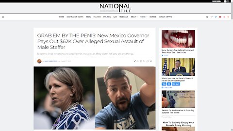New Mexico Democratic Governor Is Allegedly Serial Penis Grabber