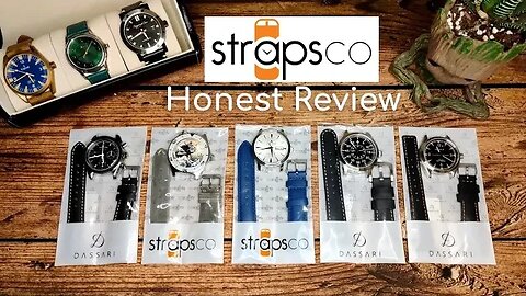 ⌚ StrapsCo Straps Review ⌚ With Wrist Shots #HWR