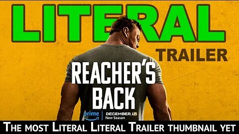 LITERAL TRAILERS: Reacher Season 2