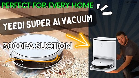 Unveiling the Yeedi Mop Station Pro - Witness the Revolutionary 3-in-1 Robot Vacuum