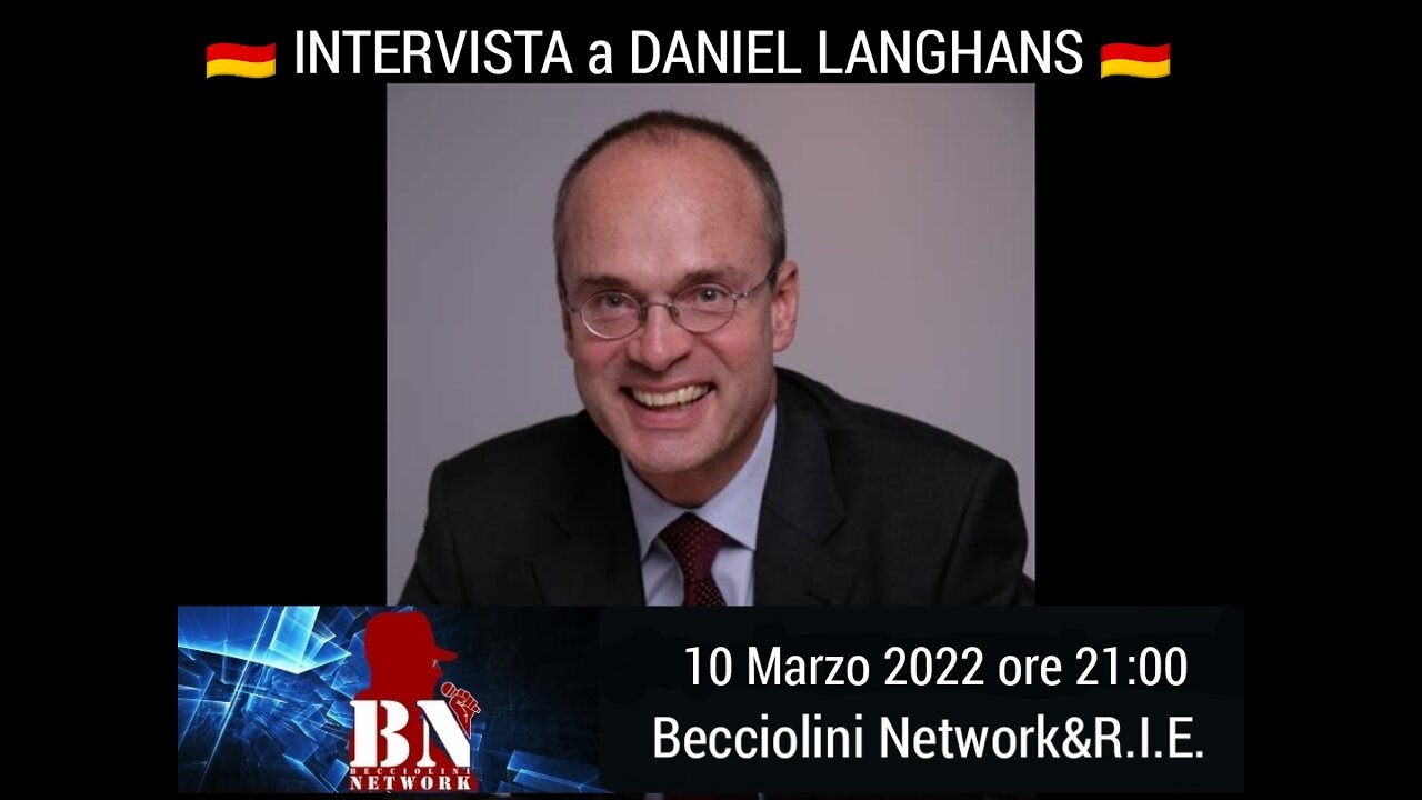 🇩🇪🇮🇹 INTERVISTA a DANIEL LANGHANS 🇩🇪🇮🇹