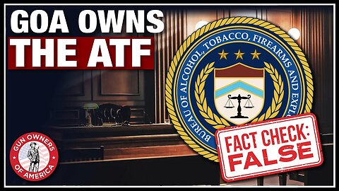 Smacking Down ATF In Court