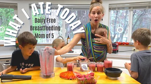 What I Eat In A Day As A Breastfeeding Mom | Anti Colic Reflux Diet Postpartum