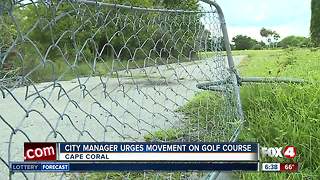 Cape Coral city manager wants something done with golf course