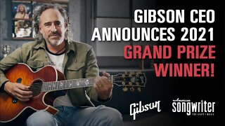 Gibson CEO to Announce Lyric Contest Grand Prize Winner