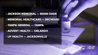 Florida to get COVID-19 vaccines