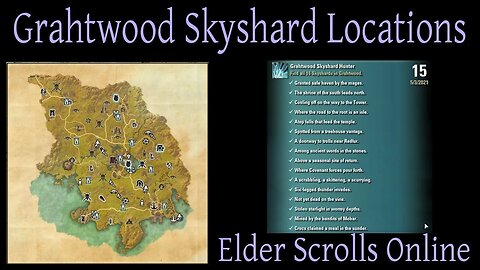 Grahtwood Skyshard Locations [Elder Scrolls Online] ESO