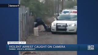 Violent arrest caught on camera