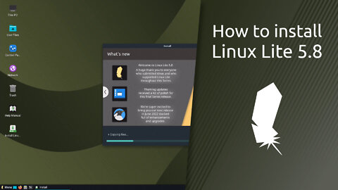 How to install Linux Lite 5.8