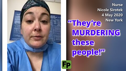 FULL UNCUT VIDEO: Gross negligence has patients dying at NYC hospitals | Nurse Nicole Sirotek (May 2020)