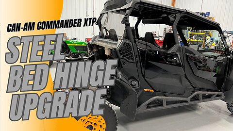 2022 Can-Am Commander XTP Steel Bed Hinge Upgrade