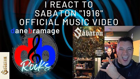 I react to Sabaton 🇸🇪 "1916" Official music video from their -Stories from the Western Front- album!