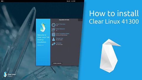 How to install Clear Linux 41300